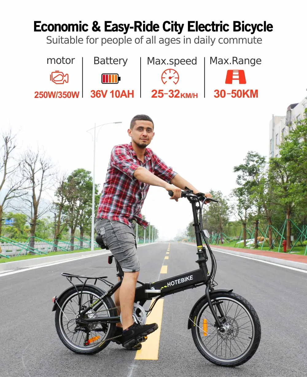 New Shuangye Mini Light Weight Electric Bicycle with CE En 15194